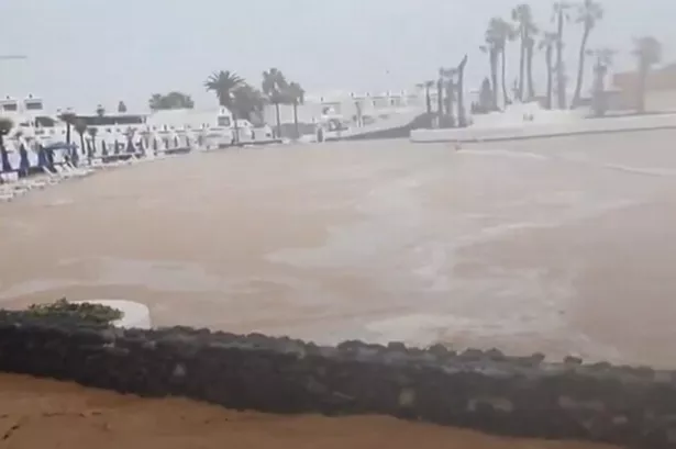 Spanjë/ Shirat e rrëmbyer shkaktojnë përmbytje në Lanzarote