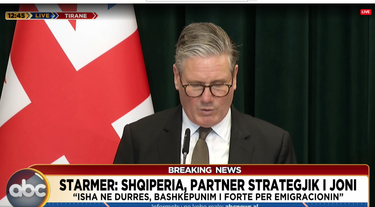 “Punojmë krah njëri-tjetrit!”, Starmer në konferencë me Ramën: Isha në Durrës, bashkëpunim i fortë për emigracionin