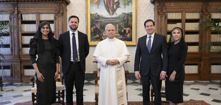 JD Vance dhe Marco Rubio takojnë Papa Leoni XIV/ Në fokus të bisedimeve, konfliktet në botë