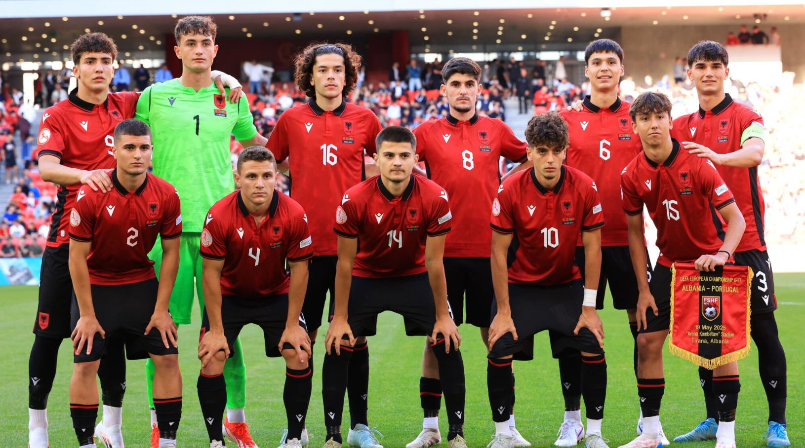 Kuqezinjtë debutojnë me humbje/ Munden 4-0 nga Portugalia në Europianin U17