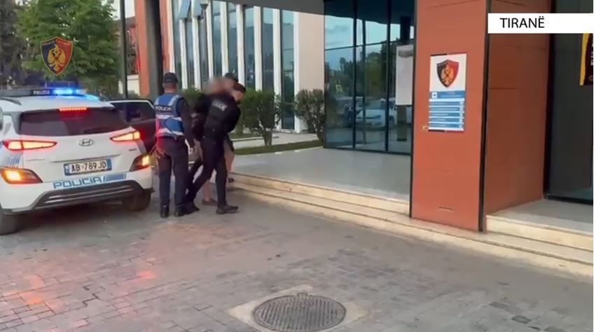 VIDEO/ I armatosur me pistoletë, arrestohet në Tiranë 37-vjeçari i dënuar më parë për vjedhje