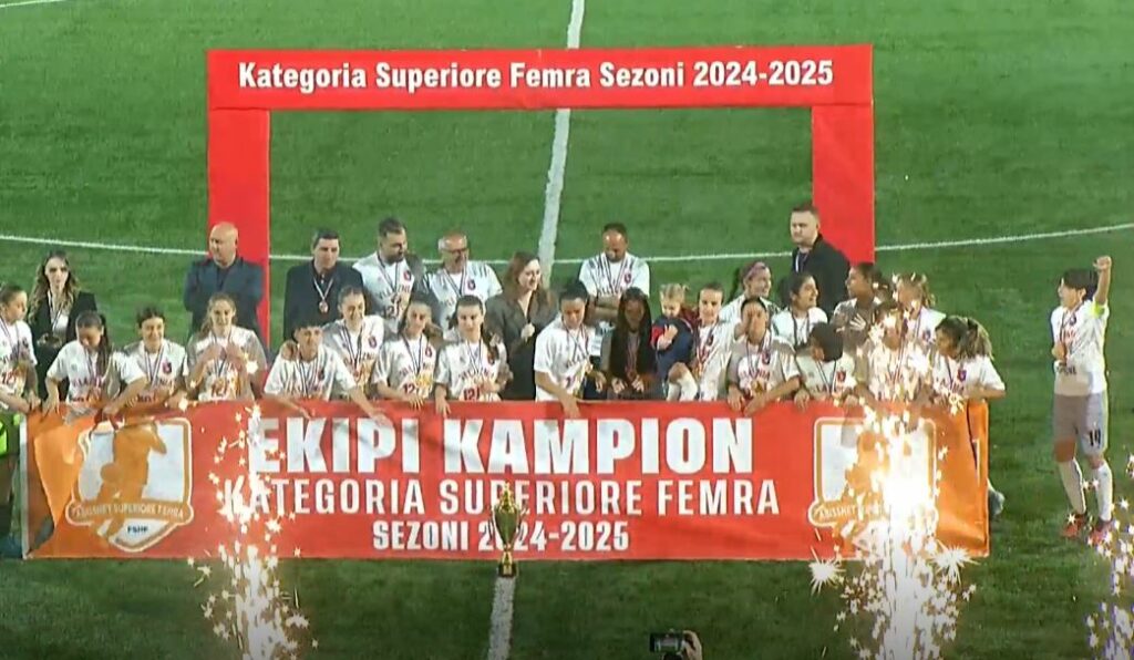 Vllaznia kampione për femra/ Vajzat shkodrane fitojnë titullin numër 12 radhazi