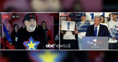 FOTOLAJM/ Beteja e audiencës, Berisha humb Tiranën përballë Ramës