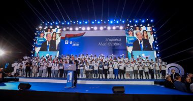 PD mbyll fushatën/ Berisha: Nuk do ketë vend tjetër që të ketë taksat e ulëta si Shqipëria