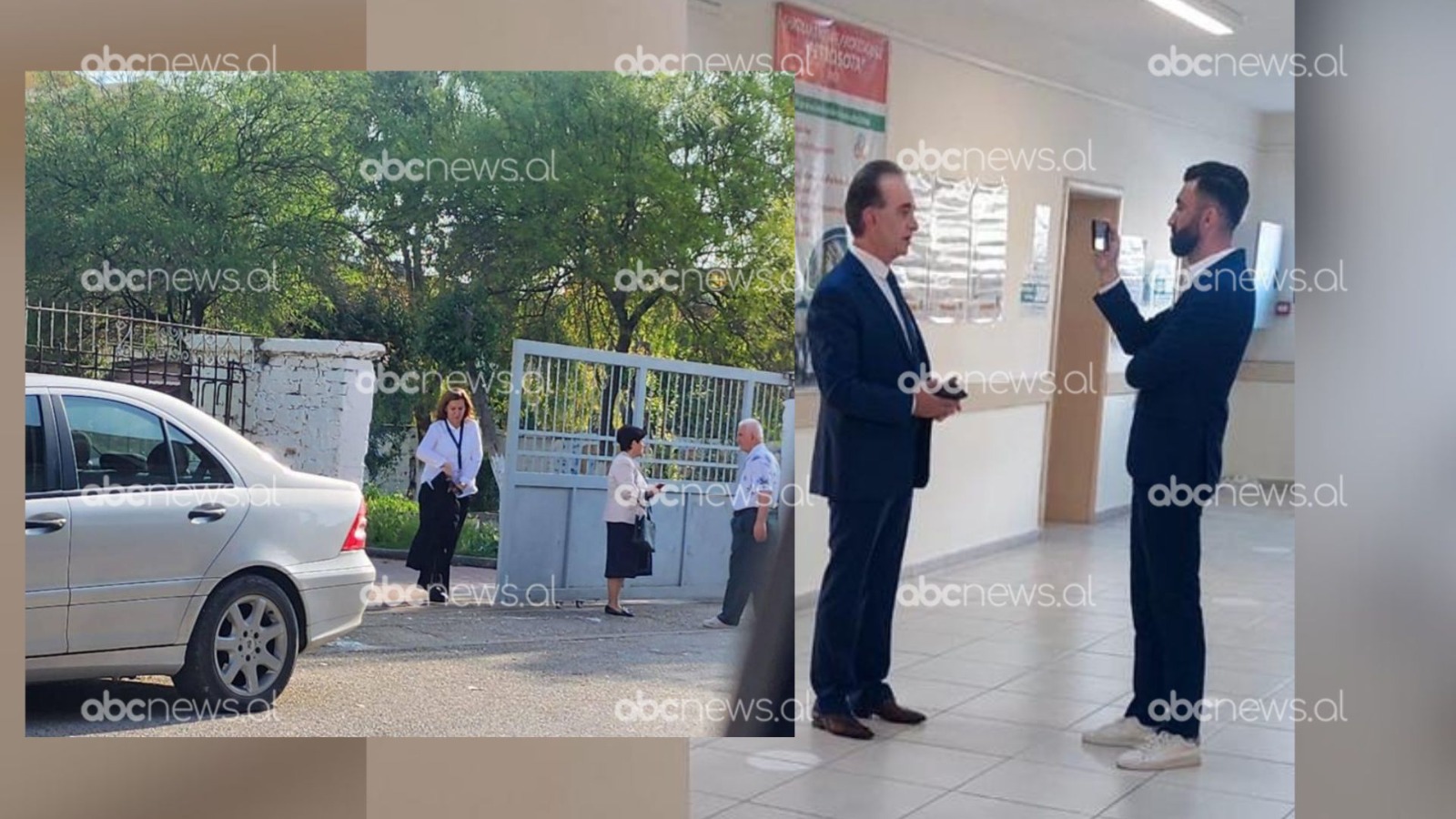 FOTOLAJM/ Kandidatë të koalicionit të Berishës shkelin Kodin Zgjedhor, hyjnë në qendra votimi