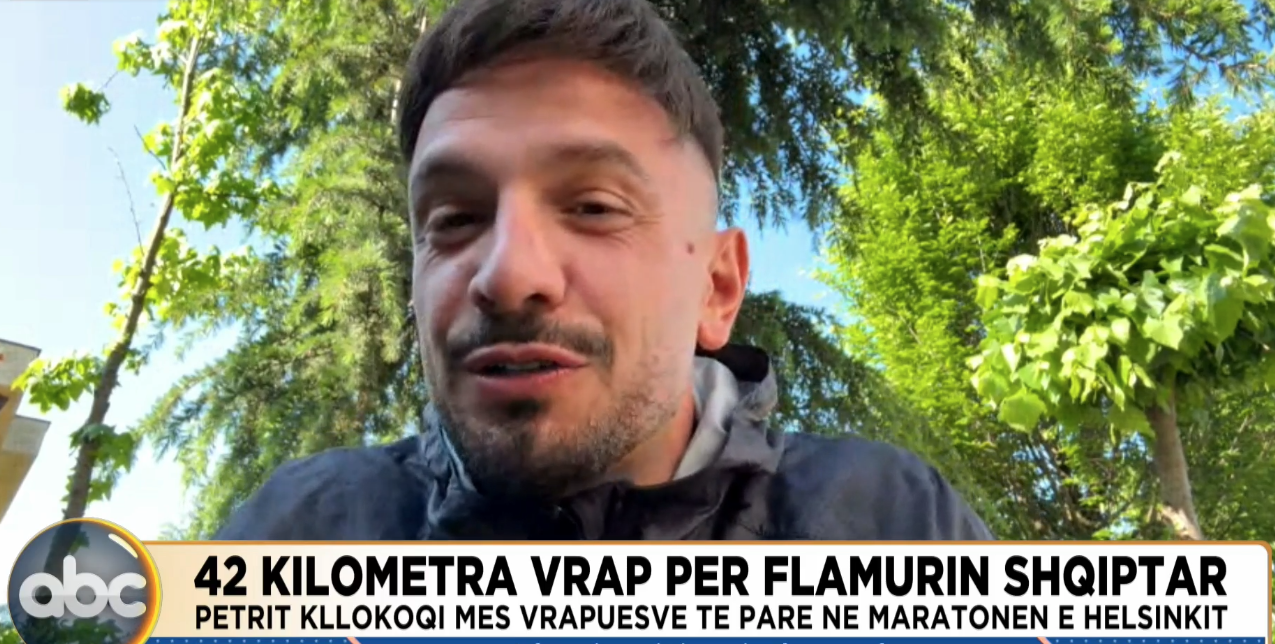 42 kilometra vrap për flamurin shqiptar/ Petrit Kllokoqi mes vrapuesve të parë në maratonën e Helsinkit