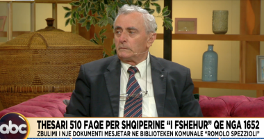 Thesari 510 faqe për Shqipërinë “i fshehur” që nga 1652/ Zbulimi i një dokumenti mesjetar në bibliotekën komunale “Romolo Spezzioli”