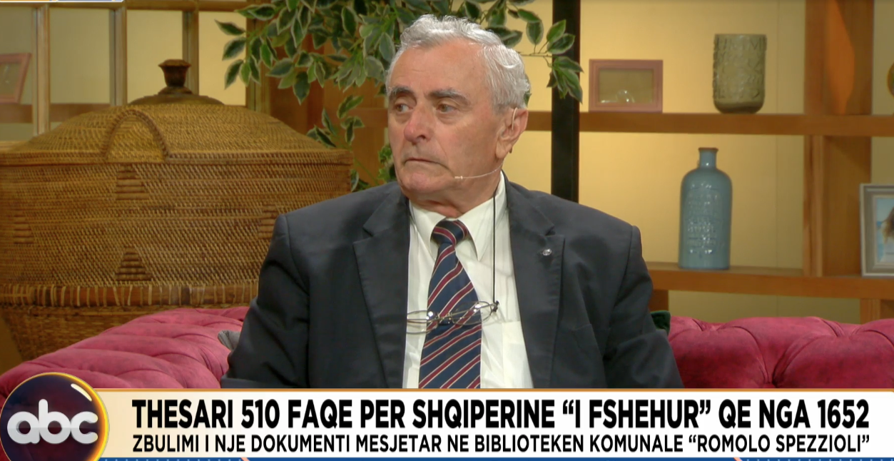 Thesari 510 faqe për Shqipërinë “i fshehur” që nga 1652/ Zbulimi i një dokumenti mesjetar në bibliotekën komunale “Romolo Spezzioli”