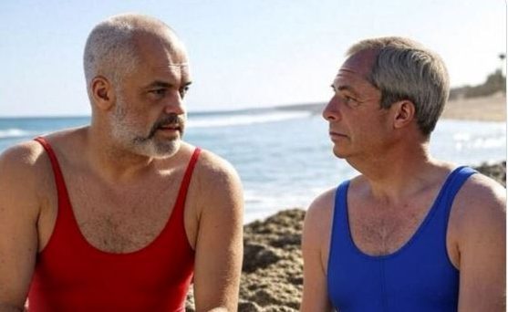 Rama: Farage humbi/ Rama i pergjigjet Farage: Shifrat nuk jane fusha jote! Eja në Shqipëri si turist