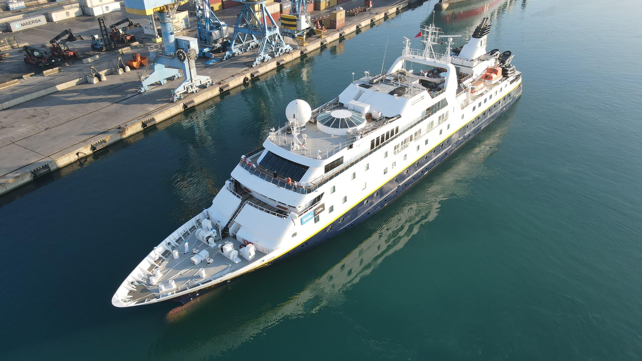 “National Geographic Orion” me 108 turistë amerikanë në Durrës”/ Rama: Sjell vëmendjen ndërkombëtare mbi destinacionet tona natyrore