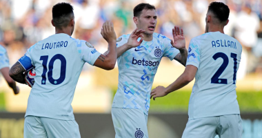 Asllani titullar, Inter barazon/ Mesfushori shqiptar krijon golin që “shpëtoi” zikaltërit