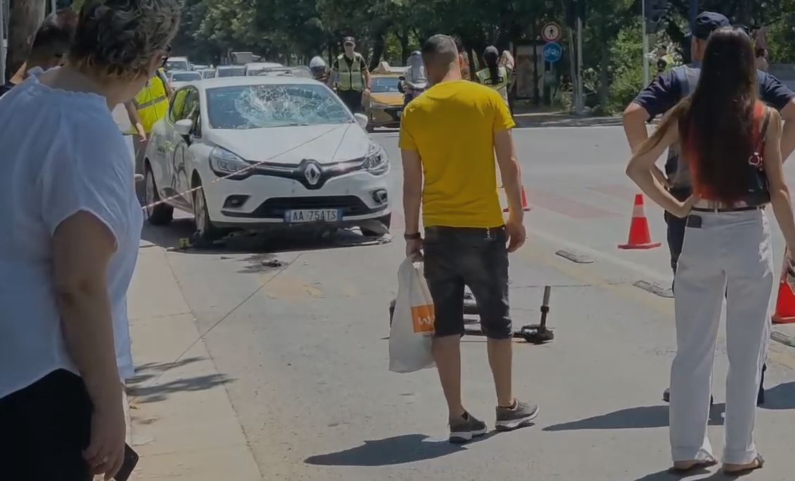 U përplasën nga automjeti/ Tre të miturit përfundojnë te Trauma, njëri prej tyre në gjendje të rëndë