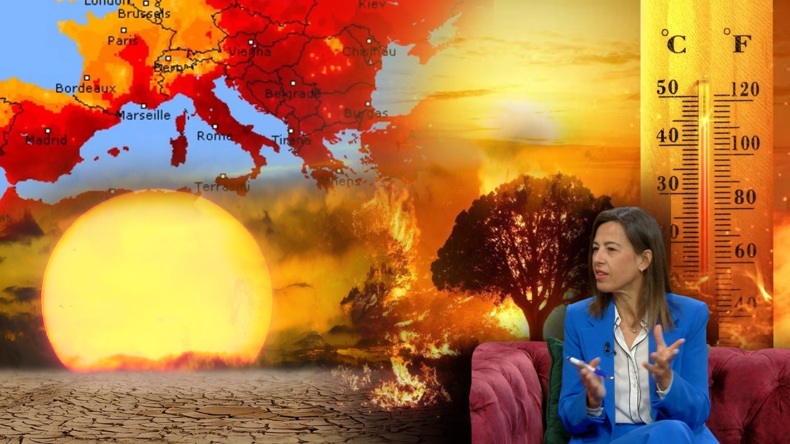 Temperatura të larta e diell përvëlues/ Moti në fundin e muajit qershor, meteorologia: Na pret një javë e nxehtë