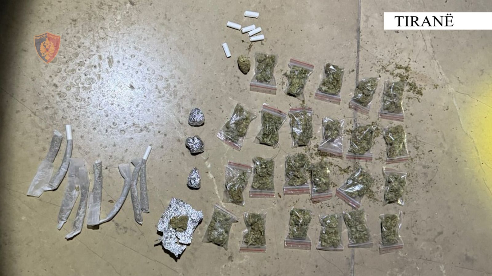 U kap me kanabis, arrestohet 48-vjeçari në Tiranë