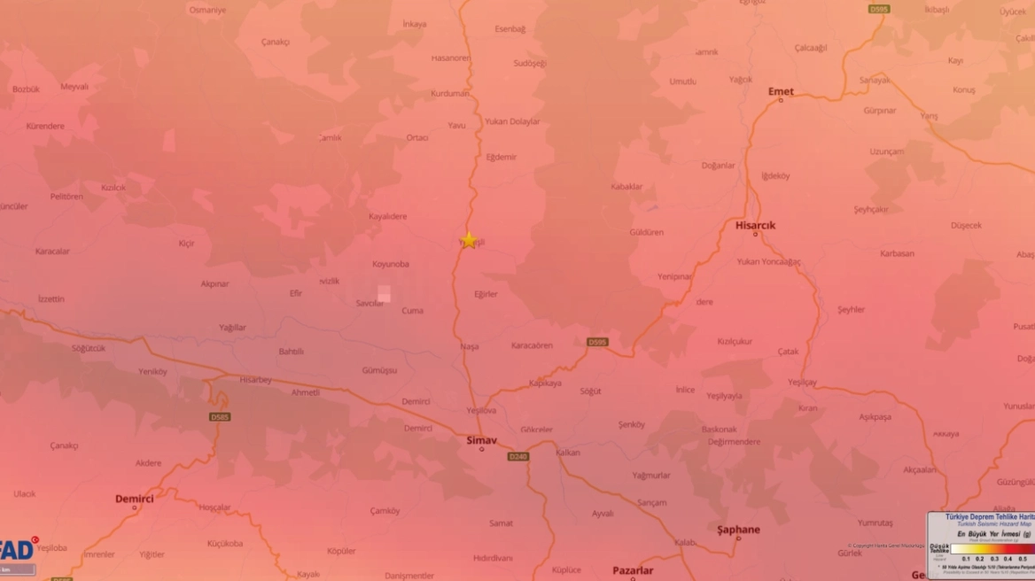 Tërmeti magnitudë 4.5 ballë godet Turqinë