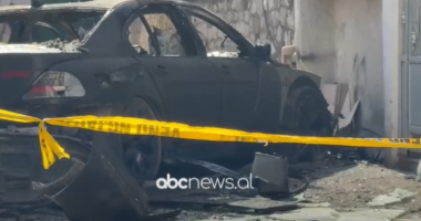 VIDEO/ Makina e shkrumbuar dhe dëme materiale, çfarë la pas shpërthimi me tritol në Sarandë