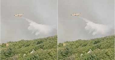 VIDEO/ Avionët “Canadair” vijojnë operacionet për shuarjen e zjarrit në Shashicë