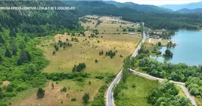 Kryeministri Rama ndan pamjet e rrugës së re Ersekë – Leskovik: Një investim që lidh natyrën dhe zhvillimin lokal