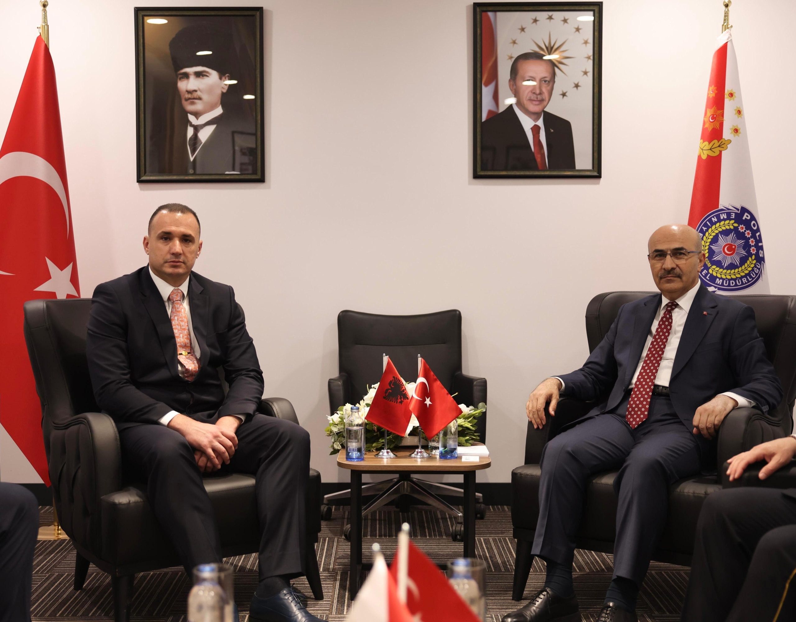 Proda vizitë zyrtare në Stamboll, takohet me drejtorin e policisë turke: Frymë e re bashkëpunimi