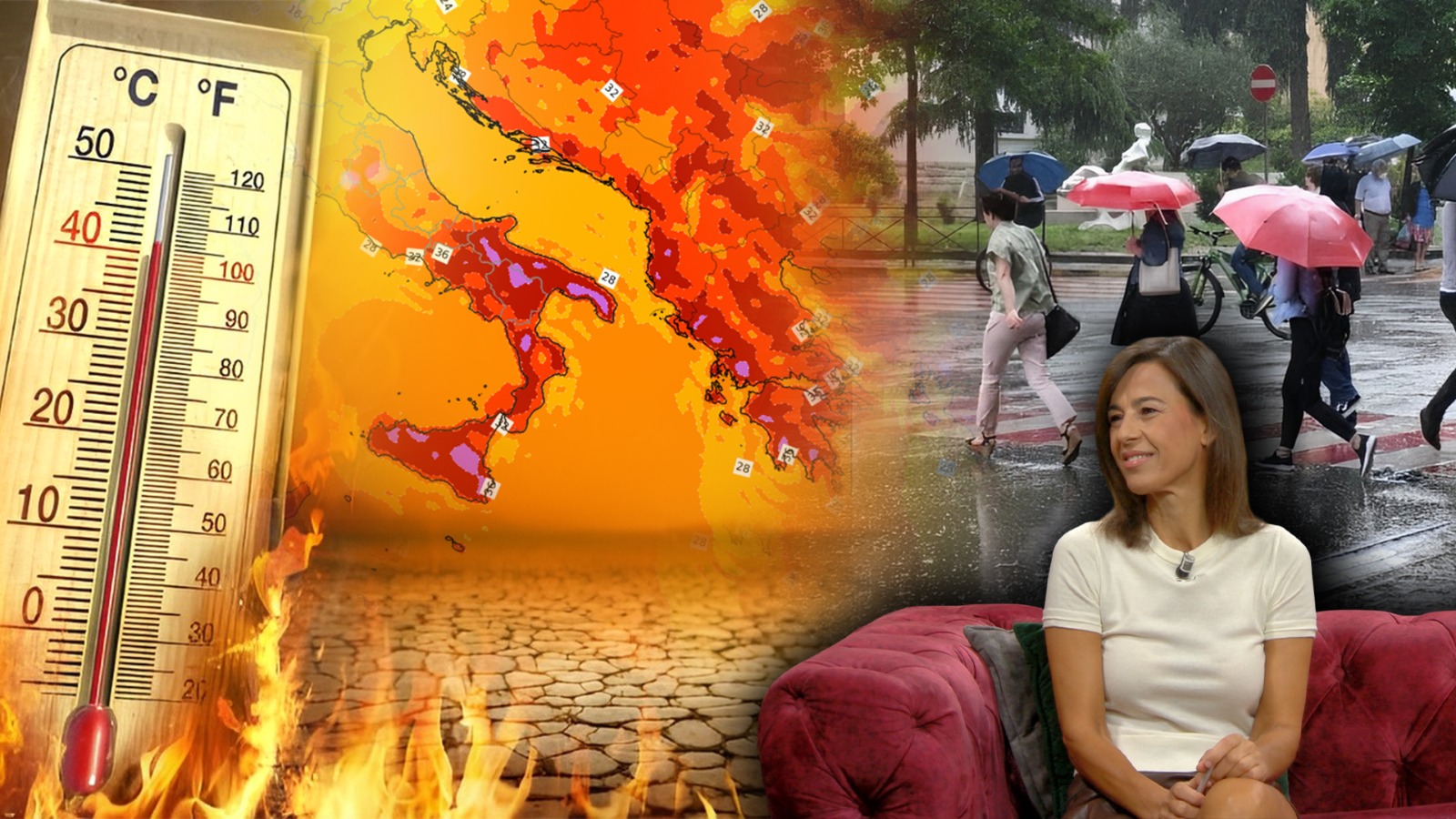 Temperaturat mbi 40 gradë, meteorologia: E shtuna dita më e nxehtë e verës 2025. E diela sjell ndryshime të motit