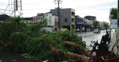 VIDEO/ Tajvani goditet nga stuhia, dy viktima dhe qindra të plagosur. Alarm edhe në Kinë