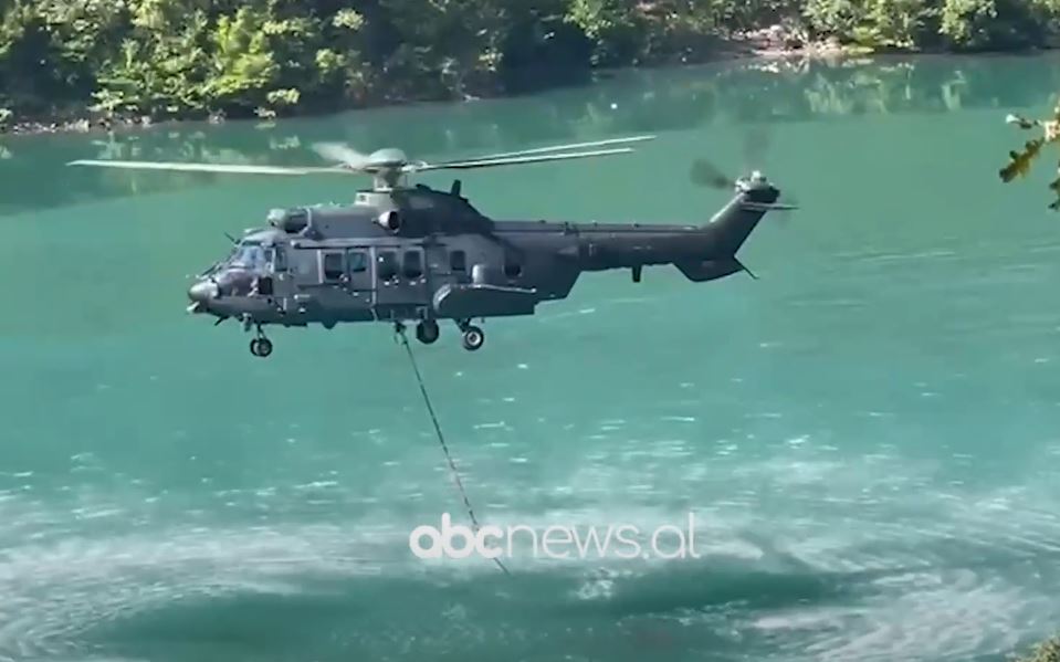 VIDEO/ Zjarri në Malësinë e Kurbinit, drejt shuarjes/ Dy helikopterë për shuarjen e plotë të flakëve
