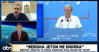 “Berisha jeton me ëndrra”, Mërtiri: Kërkon të shesë miqësinë imagjinare me Trump