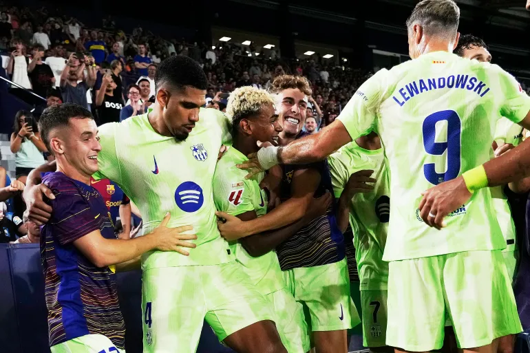 Barça, kampione e përmbysjeve/ Katalanasit fituan sërish një ndeshje të çmendur në Levante