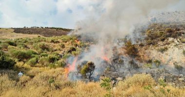 Zjarr në tre fshatra të Finiqit/ Terreni i vështirë për zjarrfikësit, për shuarjen e flakëve edhe një helikopter