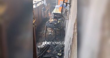 VIDEO/ Shpërthen bombola e gazit në një pallat në Vlorë