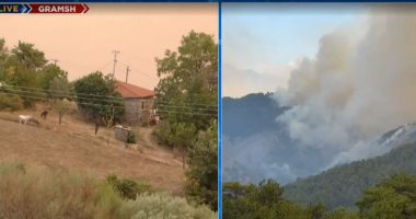 “ABC News” në Gramsh, digjen 7 fshatra, evakuohen banorët e tyre