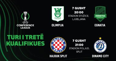 Me sytë nga Europa/ Egnatia dhe Dinamo City, në fushë për Conference League
