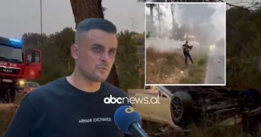 Nxori të plagosurit nga makina pas aksidentit/ Polici hero shpëtoi tre jetë: Bëra detyrën!