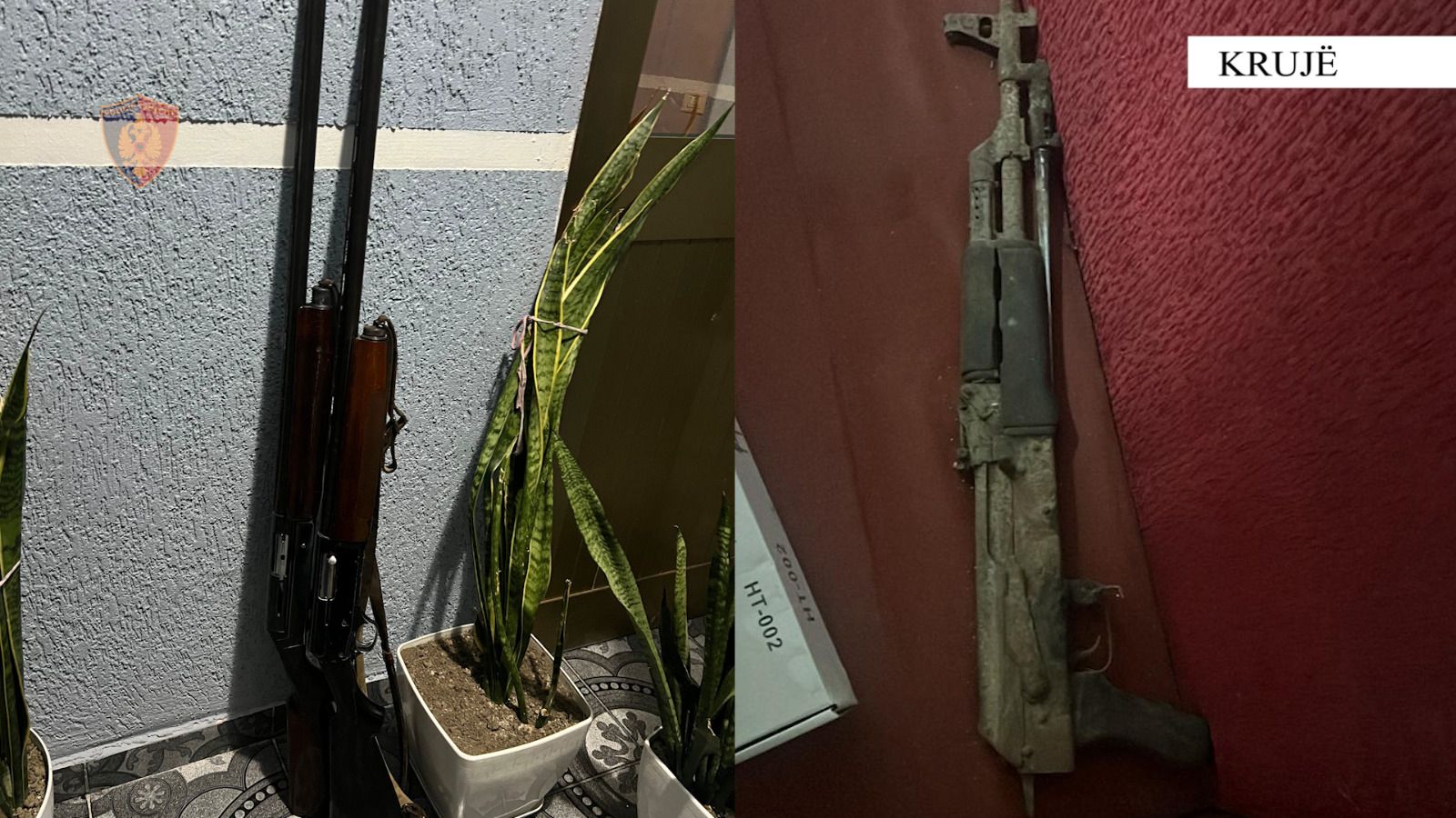 Kanosi me kallashnikov familjarët, arrestohet 41-vjeçari në Krujë