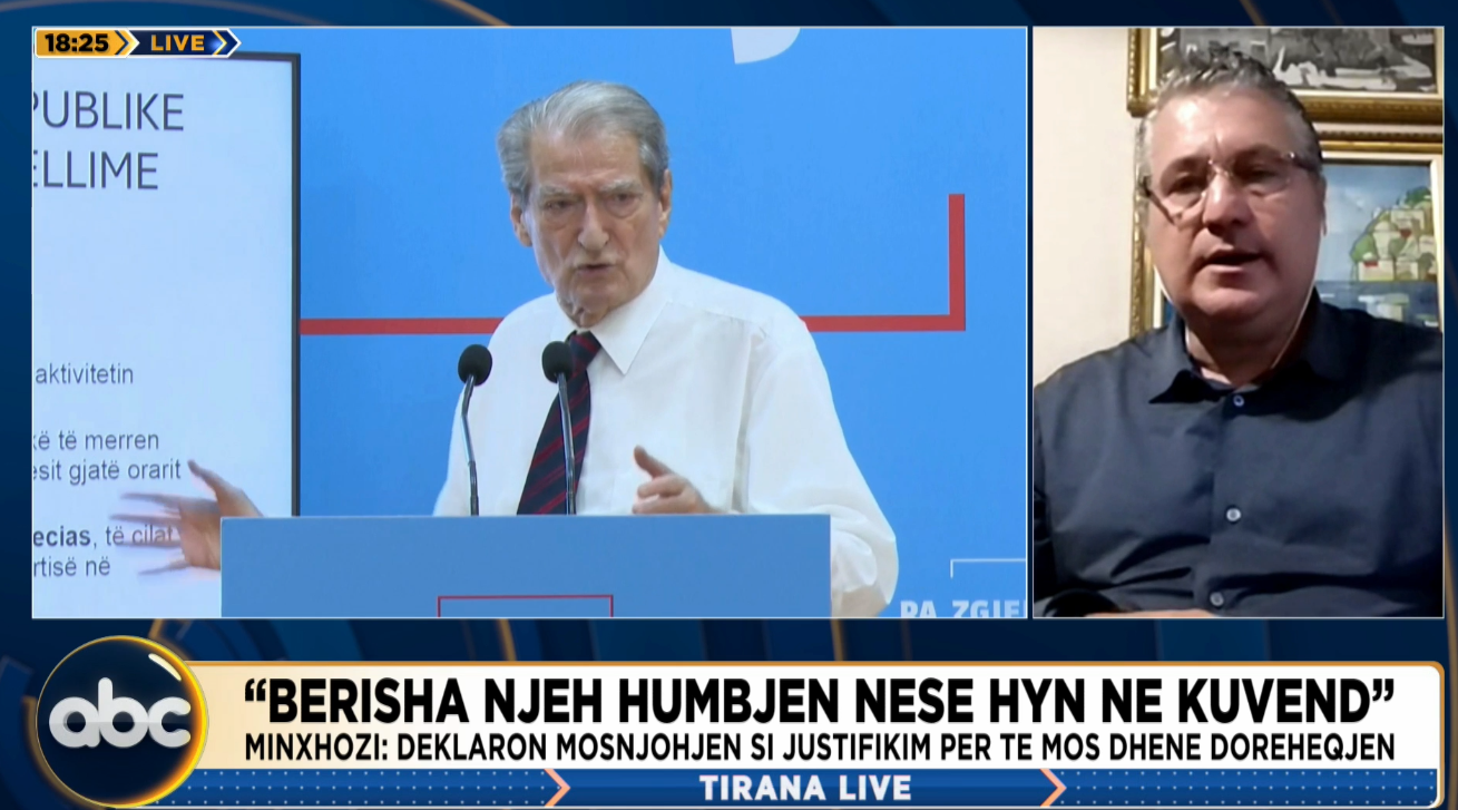 Zgjedhjet jo, Parlamentin po/ Minxhozi: Ajo që thotë Berisha s’ka logjikë, po justifikon humbjen e 11 majit