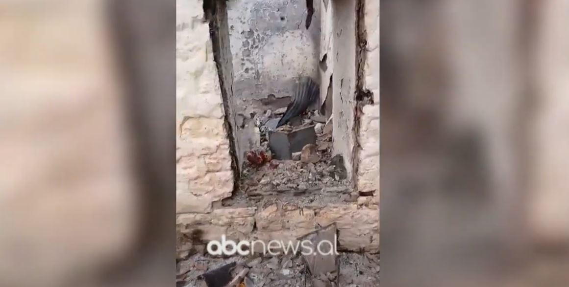 VIDEO/ Digjet banesa në Përrenjas, shpëtojnë mrekullisht familjarët