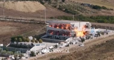 VIDEO/ U ndërtua pa leje nga ish-kreu i IMT Durrës, momenti i shpërthimit me tritol të resortit në Kepin e Rodonit