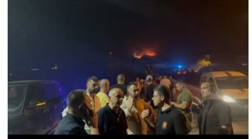 Delvinë/ Zjarrfikëset, Forcat e Armatosura dhe policia në terren për të vënë në kontroll vatrat e rrezikshme, evakuohen banorët