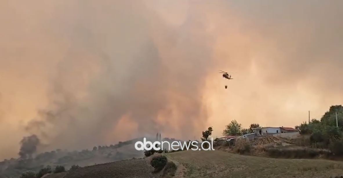 Përmirësohet situata e zjarreve, shuhen flakët në Delvinë dhe Gramsh, vatra të vogla në pyje