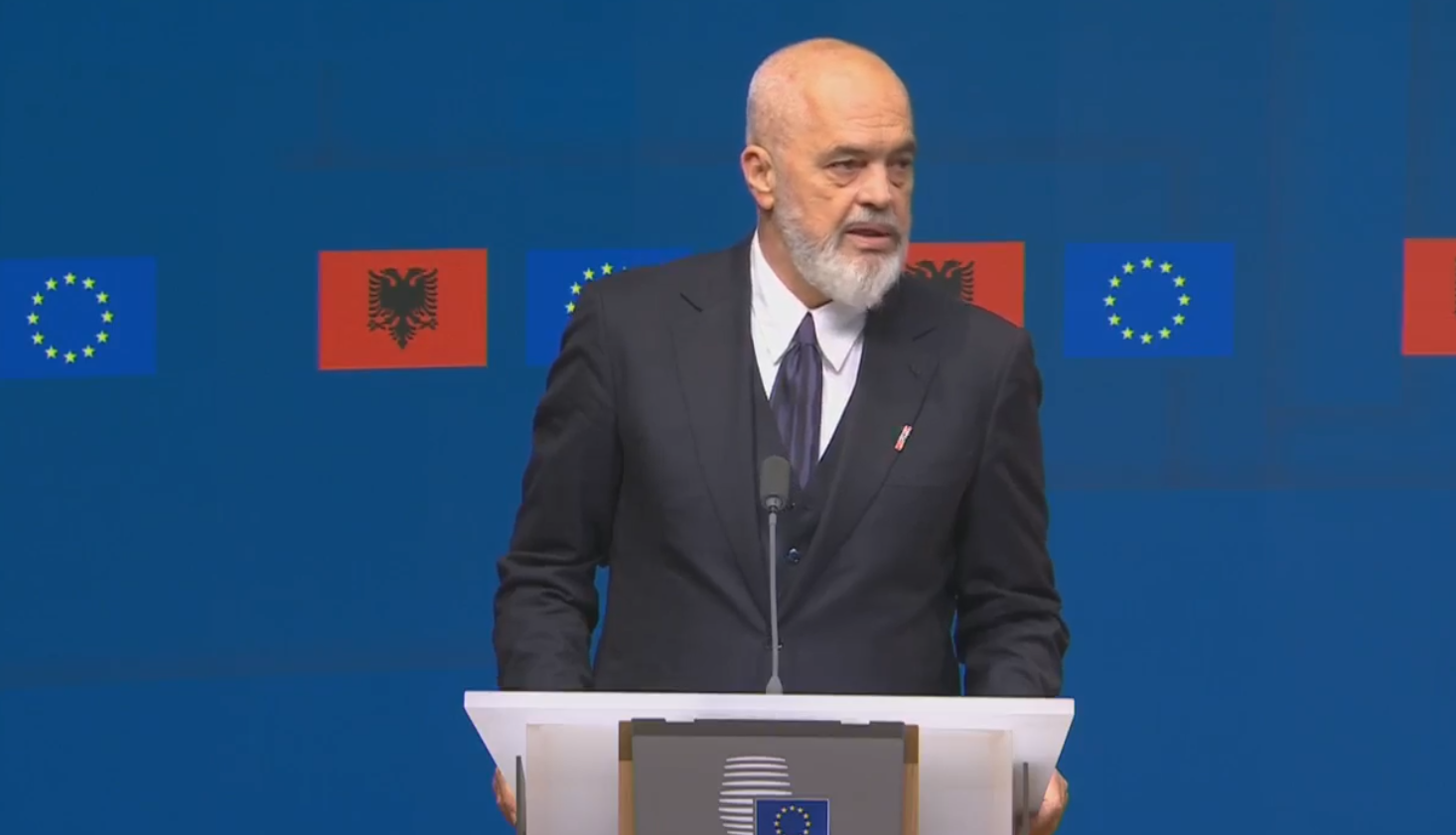 “BE është bekim për një vend si i yni”, Rama në Bruksel: Në këto dy vite sfidë të “rishpikim” veten