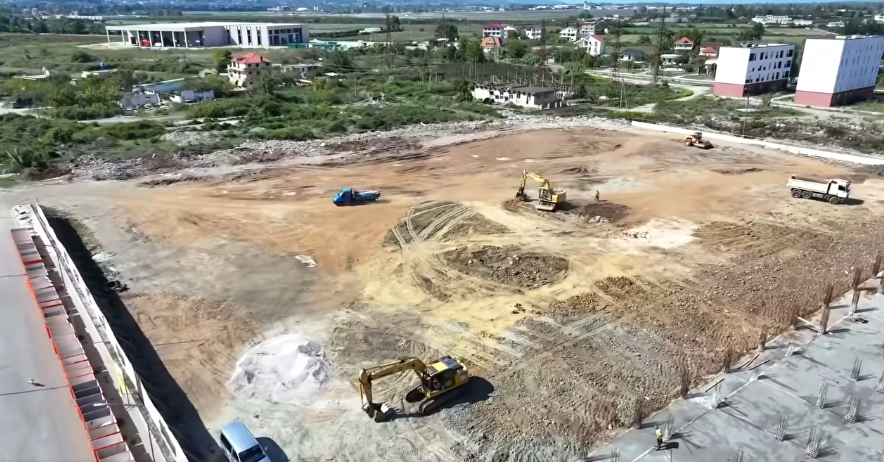 Nis ndërtimi i stadiumit të ri në Kamëz, Rama publikon pamje nga kantieri
