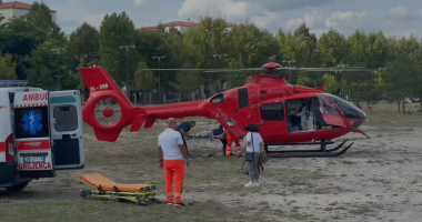 VIDEO/ Pësoi infarkt në Voskopojë, ambasadori i Ukrainës Volodymyr Shukrov niset me helikopter drejt Tiranës