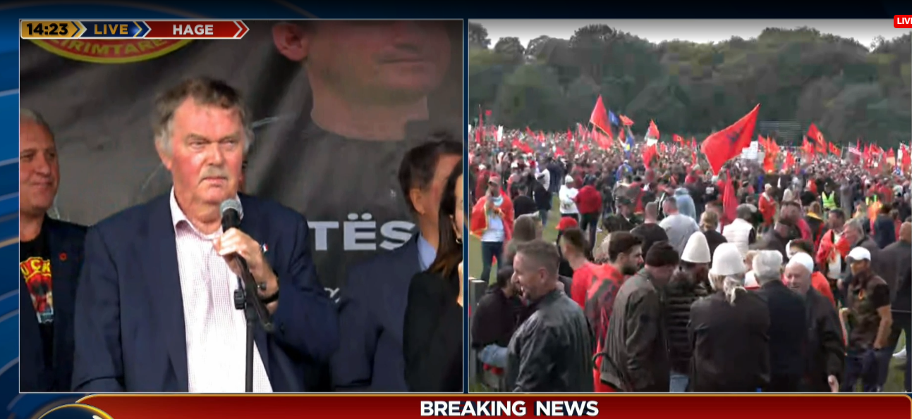 Protesta në Hagë/ Ish-ambasadori i Holandës në Kosovë: UÇK ishte këmba e NATO-s në tokë, mjaft më me padrejtësitë