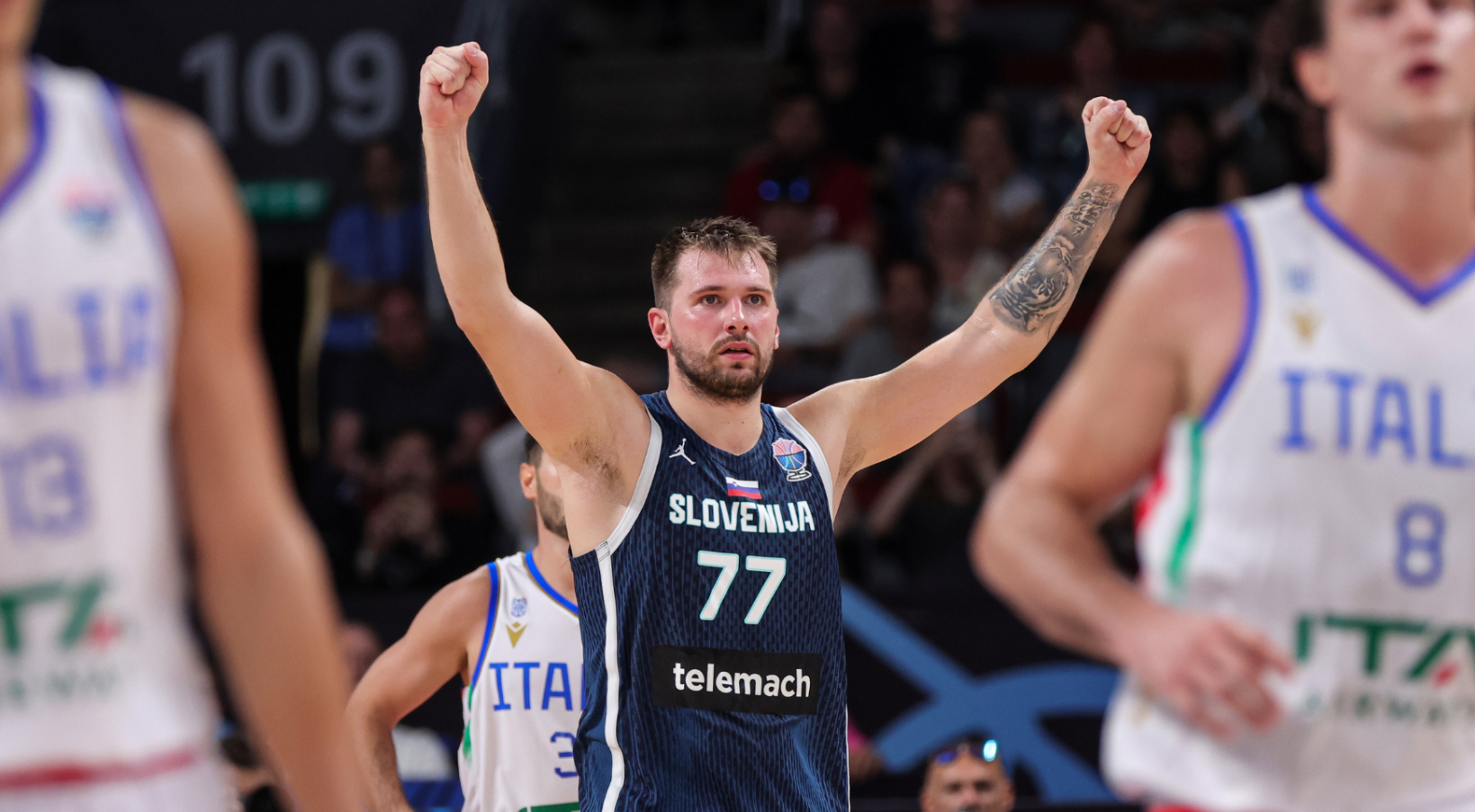 Donçiç fiton “vetëm”, bie Franca/ Kapiteni shënon 42 pikë, Sllovenia mund Italinë e fortë