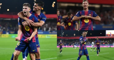 Barcelona luan “tenis”/ Kampionët spanjollë dhurojnë spektakël, Valencia dorëzohet 6-0