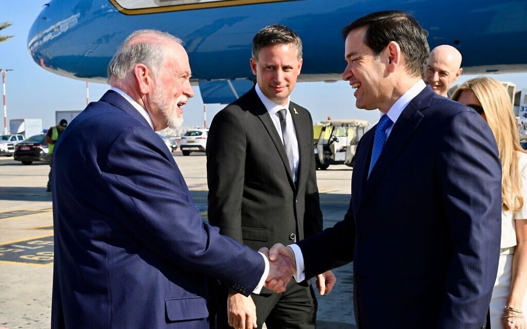 Rubio mbërrin në Izrael: Keni mbështetjen e palëkundur të SHBA-së!