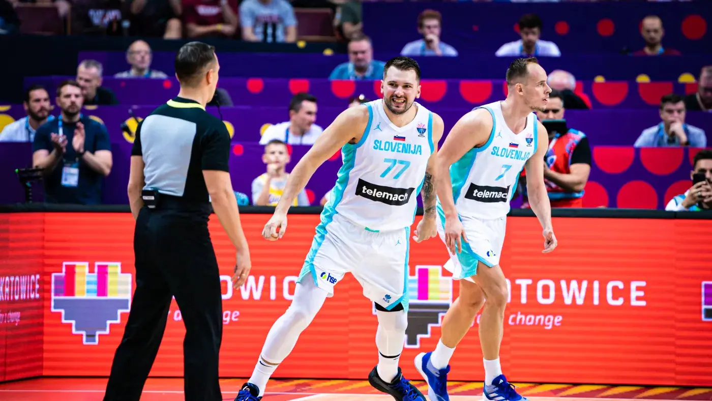 Eurobasket, Donçiç me rekord/ Ylli i Sllovenisë, 26 pikë, 11 asiste, 10 tabela ndaj Belgjikës