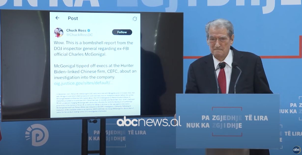 Berisha “ka prova” për McGonigal/ “PD i ka çuar në SPAK”. Por, aty është vetëm padia e Bardhit e 2023