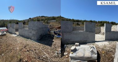 Ndërtuan pa leje në tokë publike në Ksamil, 4 të arrestuar, 1 tjetër në kërkim