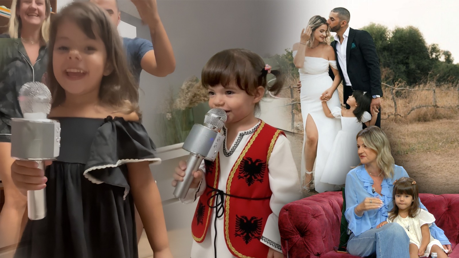 Luna, 3-vjeçarja që ‘i qan’ këngët popullore qytetare